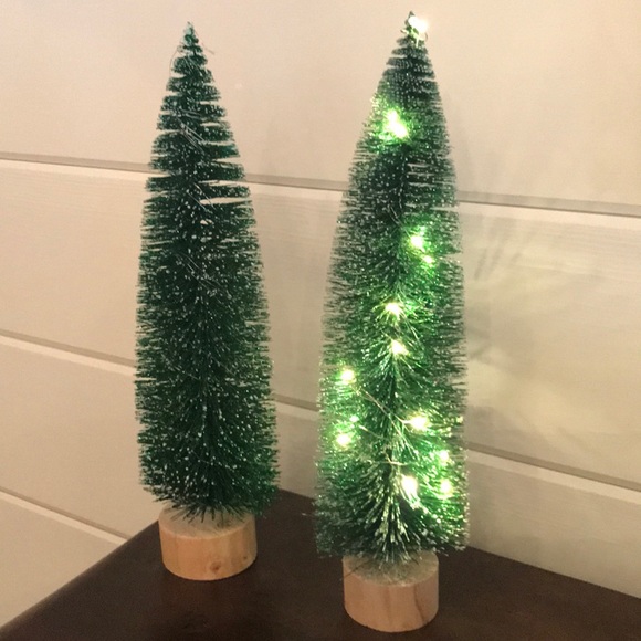 Lighted Bottle Brush Trees - Picture 6 of 16